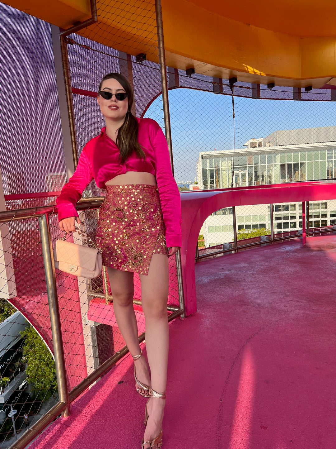 Embroidered SK Mini Skirt – Lolux